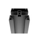 Aluminium-Zaunpfosten 80x80-1850mm R7016